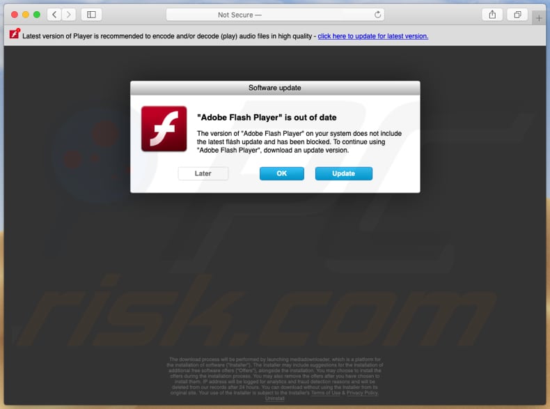 download latest adobe flash player for mac os x